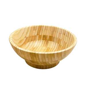 Bols en bois d'acacia empilables, faits à la main, naturels, ensemble de bols à salade en bois, écologiques, pour la cuisine - Product Image 6