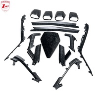 Kit intérieur en Fiber de carbone sec Z-ART pour Lamborghini Huracan EVO panneau de tableau de bord en Fiber de carbone Prepreg pour Huracan EVO Syder