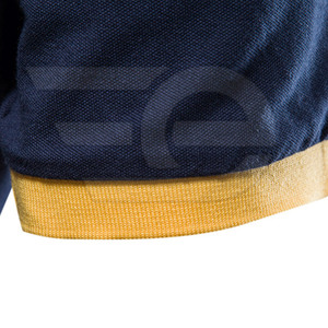 Polo pour homme de qualité supérieure en coton à manches courtes, décontracté, respirant, design uni, vente en gros d'usine - Product Image 6