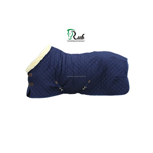 Tapis de cheval d'hiver en toile durable et respirante Couleurs personnalisées Utilisation équestre chaude - Product Image 2