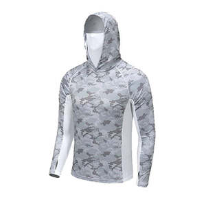 OEM Custom Wholesale Manufacturer <b>UV</b> <b>Protection</b> Sublimated Polyester Fishing <b>Hoodie</b> Shirt Bulk Supplier Private Label - Product Image 5