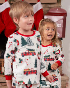 Sublimation <b>Christmas</b> <b>Family</b> <b>Pajama</b> Set 100% Polyester Casual <b>Matching</b> Holiday Sleepwear Personalized <b>Family</b> Clothing Collection - Product Image 6