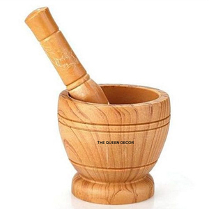 Mortero Decorativo Moderno de Hierro Marrón con Forma Redondeada para Herramientas de Cocina, Molinillo de Especias, Precio Accesible - Product Image 5