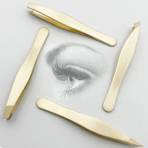 Pinces ESD professionnelles en acier inoxydable, pointe incurvée et inclinée colorée, haute qualité, personnalisées, luxe pour hommes et femmes - Product Image 2