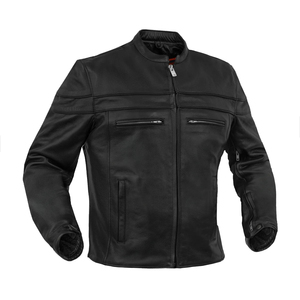 Ventes en gros de vestes en cuir pour hommes, couleur unie, vêtements décontractés, streetwear, nouvelle mode, vestes en cuir confortables pour hommes - Product Image 1