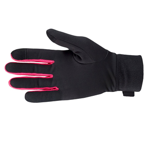 Gants de course d'hiver respirants pour femmes, compatibles avec les écrans tactiles, avec empiècements en maille rose, gants thermiques pour le cyclisme et les sports de plein air - Product Image 5