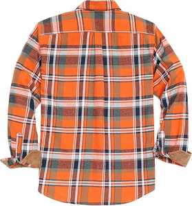Camisa Casual de Franela para Hombre de Alta Calidad, Primavera, Sólida, Elástica, Manga Larga, Transpirable, Cierre de un Solo Botón - Product Image 4