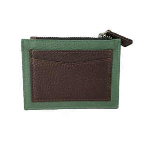 Portefeuilles en cuir pour hommes, porte-monnaie zippé, porte-cartes de débit pour femmes, accessoire de voyage unisexe avec blocage RFID, antivol, avec pompon - Product Image 1