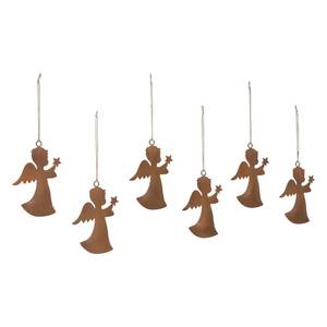 Campana de Porcelana, Adorno Navideño, Lazo Blanco y Negro, Decoración Tradicional Colgante, Artesanía - Product Image 3
