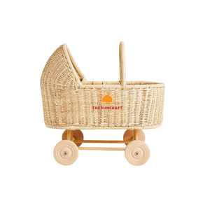 Vietnam Outdoor Kid Poussette Léger Durable Fabriqué À La Main Conception Amusant pour Les Enfants avec Support OEM/ODM - Product Image 6