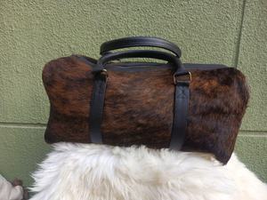 Sac de voyage en cuir véritable, style vintage, avec fermeture éclair, portable, grande capacité, sac de week-end fait main - Product Image 5