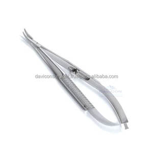 ที่ใส่เข็มขนาด6นิ้ว (15ซม.) 8มม. ปลอกหุ้มสปริงสแตนเลสด้ามจับไมโครเครื่องมือสำหรับการผ่าตัด - Product Image 2