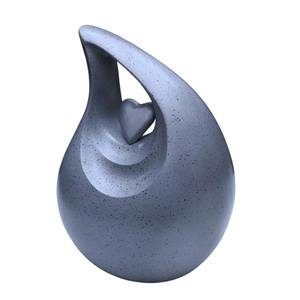 Urnas de Cremación AHO con Acabado Verde Antiguo en Forma de Lágrima para Cenizas Funerarias, 200 Pulgadas Cúbicas, Ecológicas, Duraderas, 3 Años de Garantía - Product Image 2