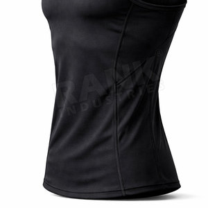 Proveedor de Pakistán, Camiseta Deportiva Transpirable de Punto Personalizada para Hombre, Chaleco de Gimnasio para Correr en Verano - Product Image 6