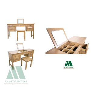 Juegos de Comedor de Madera de Múltiples Piezas Listos para Armar, Fabricante Vietnamita, Muebles Modernos y Compactos para el Hogar, VIET FURNITURE - Product Image 4