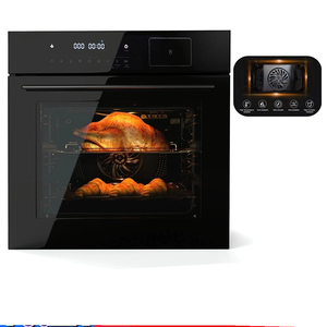 Horno eléctrico de pared con temporizador incorporado de 2.5 pies cúbicos, negro - Product Image 1