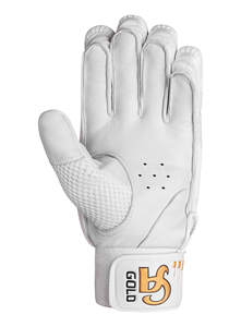 Guantes de Bateo de Críquet Profesionales Ligeros y Ambidiestros con Cierre de Hebilla, Diseño de Cuero de Alta Calidad, Color y Logotipo Personalizables - Product Image 3