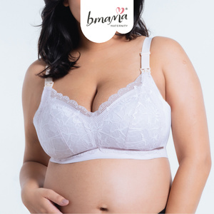 Bmama Plus Size Nursing <b>Bra</b> Wireless Full Support Maternity Breastfeeding <b>Bra</b> Wholesale - Product Image 3