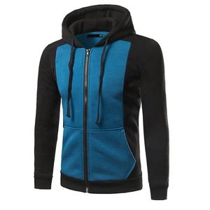 Sweat à capuche en coton de haute qualité polaire Logo personnalisé Heavyweight Oversized Thermal Zip-up pour hommes XS à 5XL pour l'hiver - Product Image 1