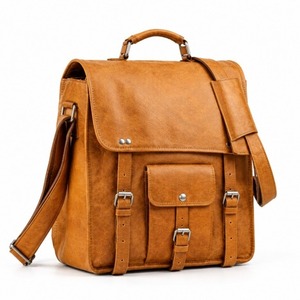 Vintage Handmade Full Grain Leather Messenger <b>Bag</b> Crossbody Shoulder <b>Laptop</b> Satchel Office Work Travel Unisex Business Gift <b>Bags</b> - Product Image 3