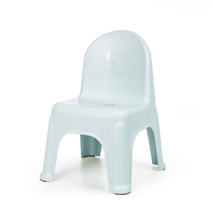 Chaise pour enfants en tissu plastique moderne, beige, légère, avec design panda, pour le salon, meubles pour la maison - Product Image 3