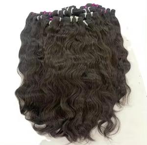 Extensiones de Cabello Virgen Indio Remy en Trama, Doble Trama, Cabello Humano Virgen de Alta Calidad - Product Image 3