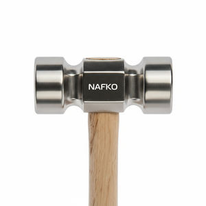 Martillo de Herrador de Acero Inoxidable Forjado de Alta Calidad, con Eje Largo y Bien Equilibrado, para Equitación - Product Image 1