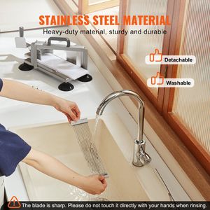 Commercial Stainless Steel 3/16 Inch Heavy-Duty Tomato Slicer Machine Manual Tomato Slice Cutter <b>Fruit</b> & <b>Vegetable</b> <b>Tool</b> - Product Image 6