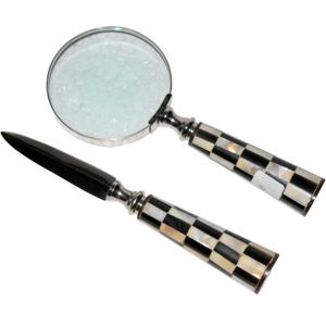 Nuevo diseño de alta calidad 2025 Lupa Color bronce Diseño antiguo Artículo de artesanía india Venta al por mayor Vintage Look Eye Glass - Product Image 2