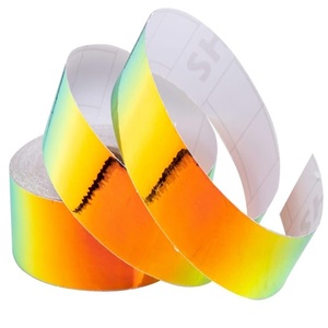 Ruban holographique personnalisé, ruban arc-en-ciel, rouleau de ruban ultra brillant, ruban décoratif pour l'artisanat, la décoration artistique, l'emballage, la fabrication artisanale, vente en gros - Product Image 2