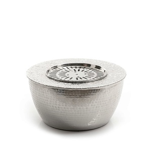 Luxury Metal Coal burner Bakhoor Burner Arabic Oud Burner <b>Aroma</b> <b>Diffuser</b> for Ramadan Celebration Metal - Product Image 2