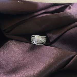 Real Diamond <b>Rings</b> 2.48 Ct Round Cut Natural White Diamond Engagement <b>Wedding</b> <b>Ring</b> for <b>Women</b> 925 Sterling <b>Silver</b> Wholesale - Product Image 5