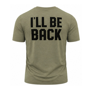 T-shirt de sport pour homme, respirant et anti-transpiration, extensible, pour entraînement et fitness, vêtements de sport personnalisables, fournisseur d'articles de fitness - Product Image 2