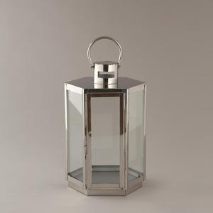 Farol de Hierro y Vidrio para Decoración del Hogar, Portavelas de Metal Duradero para Uso en Interiores o Exteriores - Product Image 6