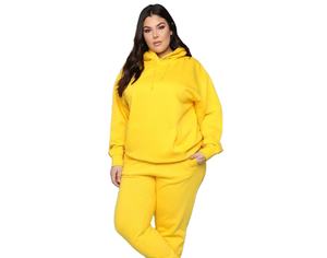 Survêtement de jogging à la mode Streetwear décontracté pour femme Survêtements en polaire de haute qualité Vêtements de sport à la mode pour femme - Product Image 5