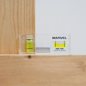 Marvel Japanese Hand Tools Mini Convenient Size <b>Spirit</b> Levels Clear <b>Measurable</b> for Electiricans Construction Works DIY - Product Image 6