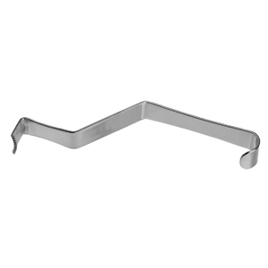Hoja de Retractor Aórtico Grande Crawford 20mm x 22mm, Longitud Total 7.5in 19cm, Vascular ZETOMEDPRO - Product Image 1