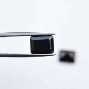 9x11mm Natural Black <b>Onyx</b> Faceted Octagon Cut IGI Certified Loose Gemstone For Ring <b>Bracelet</b> Necklace Jewelry At Fast Shipping - Product Image 1