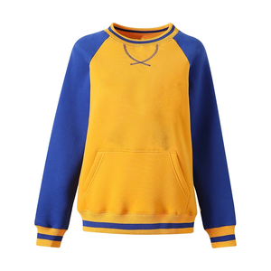 Sweat-shirt à col rond en chenille SGRho bleu et or de qualité supérieure, lettres grecques brodées pour les sororités et les fraternités, en molleton de coton - Product Image 1