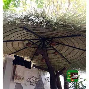 Techo de Palma 100% Natural en Rollo, Resistente a los Rayos UV, Impermeable y a Prueba de Fuego, para Pabellones, Jardines, Resorts, Sombrillas Tiki y Techos - Product Image 3