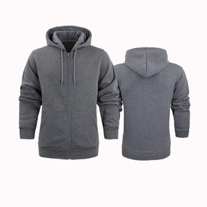 Sudadera con Capucha Verde Oscuro para Hombre, Cierre de Cremallera, Corte Holgado, Informal, de Algodón French Terry, con Bolsillo, para Otoño 2027 - Product Image 6