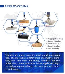 Lève-charge à tube à vide efficace pour la manipulation de sacs volumineux et lourds - Product Image 6