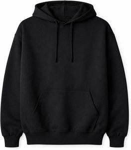 Classic Unisex <b>Hoodie</b> Sweatshirt Extra Large Fashion Fit Personalized Printing Solid Color Design Soft Fabric Casual Men - Product Image 1