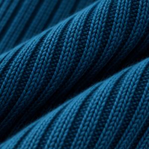 Suéter de cuello alto acanalado azul verdoso para hombre, jersey de invierno de manga larga, cuello alto, cálido, informal, de punto, a la moda - Product Image 6