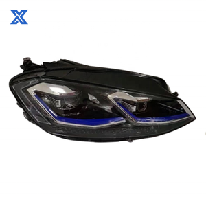 Per <span class=keywords><strong>Volkswagen</strong></span> <span class=keywords><strong>Golf</strong></span> faro 7.5 <span class=keywords><strong>2017</strong></span> 2018 2019 <span class=keywords><strong>Golf</strong></span> 7.5 accessori-<span class=keywords><strong>Golf</strong></span> 7.5 Gti LED striscia blu DRL - Product Image 4