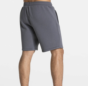 Factory Price 100% Cotton Heavyweight Fleece Men's High Street Elastic Waist <b>Shorts</b> Solid Street Style for Daily Wear - Product Image 2