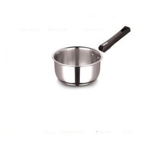 Heavy Duty Stainless Steel Saucepan with <b>Induction</b> Base Deep Base Stainless Steel Saucepan for Cooking At Best Price - Product Image 3