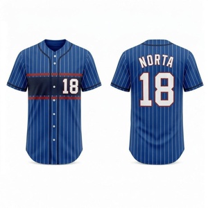 Uniformes de Béisbol Sublimados al por Mayor, Personalizados con Nombre/Número/Logotipo, Uniformes de Softbol para Adultos/Niños - Product Image 6