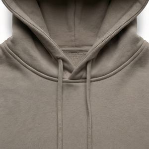 Sweat-shirt à capuche d'automne pour homme, respirant, en coton, léger, confortable, brodé, coupe oversize, pour l'entraînement sportif et la gym, vente en gros - Product Image 4