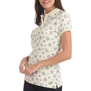 T-shirts décontractés d'été pour femmes, couleur personnalisée, respirants, légers, manches courtes, 100% coton - Product Image 2